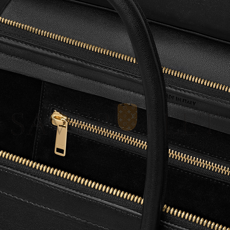 CELINE MEDIUM NEW LUGGAGE IN SUPPLE SHINY LAMBSKIN L100E3GW2.38NO (36*22*16cm)